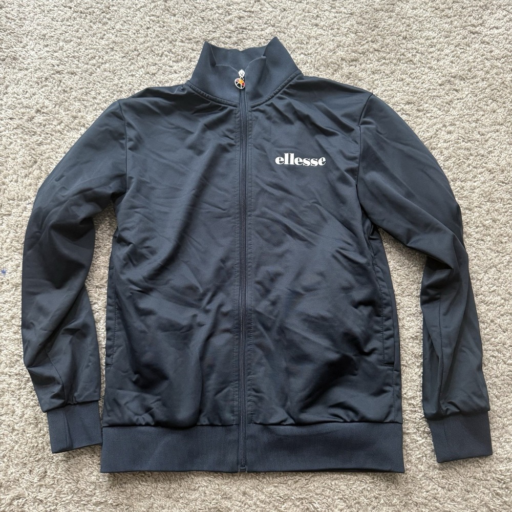 Ellesse Men's Full Zip Track Lightweight Jacket SZ S Blue